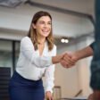 Shaking hands as a bacteria bomb when greeting