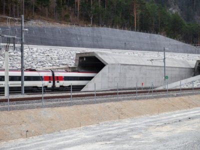 Gotthard Base Tunnel (57 km) - Railway Tunnel