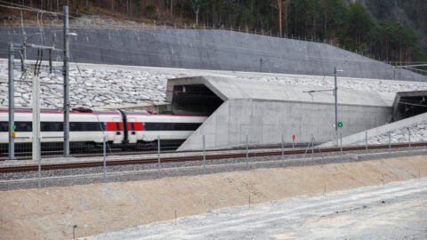 Gotthard Base Tunnel (57 km) - Railway Tunnel