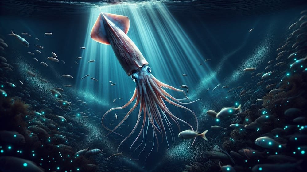 Giant Squid and Colossal Squid